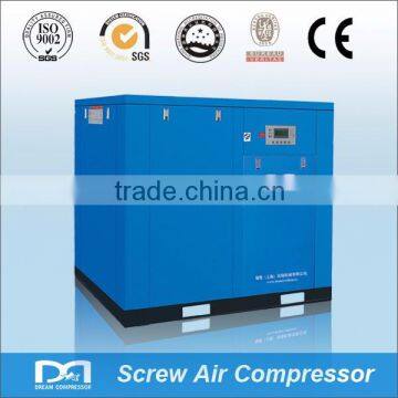 Energy Saving 55Kw 75Hp Stationarey silent screw air Compressor