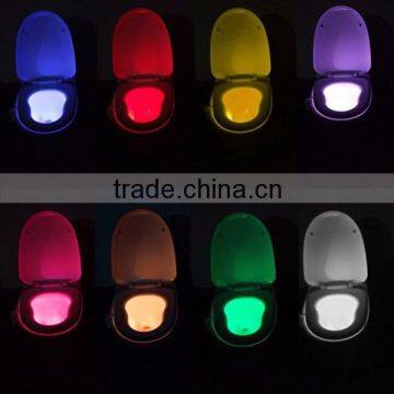 Body Motion Sensing Battery Operated 1LED Toilet Night Light photo-6