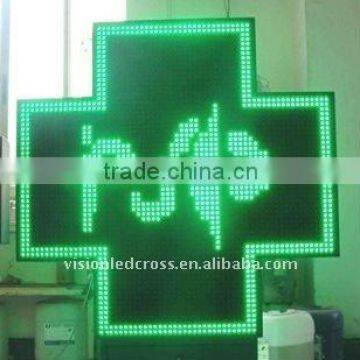 High Brightness Led Pharmacy Sign Board 106*138*13cm