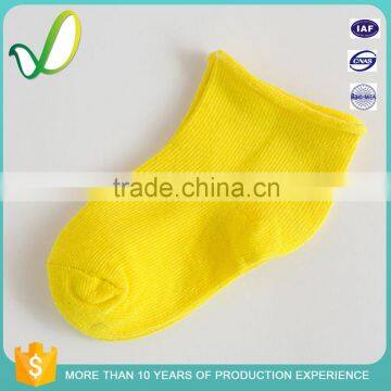 Cheap New Style Blank Girls Children 100% Polyester Socks Child Sock