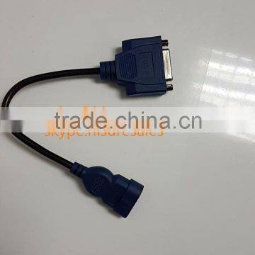 auto connector fiat 3pin connector to d-sub connector DB15P male cable