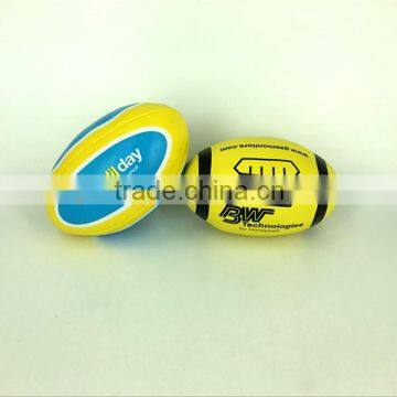 high quality stuffed soft rugby ball from China