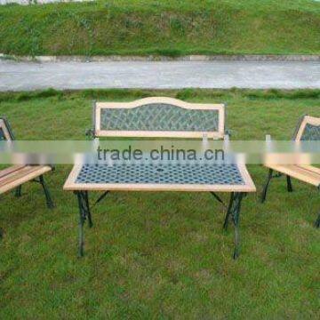 SPB-022 Cheap OUTDOOR RESIN GARDEN SET(3 chairs and 1 table)