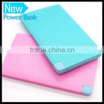 Universal Real Capacity 4000mah Ultra Thin Power Banks for iPhone 5 5s 5g 5c