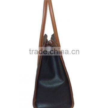 China Gorgeous Brand Handbags Genuine Leather Tote Hand Bags Western Purses Handbags photo-3