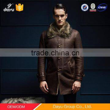 High-end Men Business Winter Coat Custom Made Tailor Made Overcoats Varsity Leather Woolen Jacket photo-4