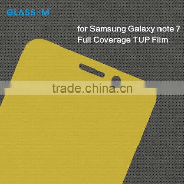 Free Sample Full Cover Soft TPU Screen Membrane for Samsung Note 7