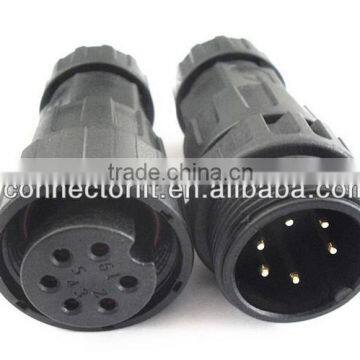 waterproof connectors 6 pin power connector