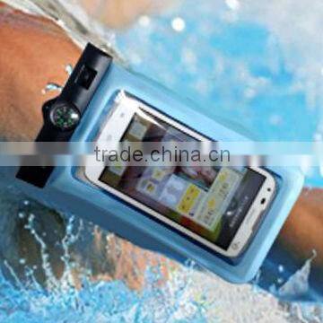 Swimming and Diving Waterproof Cell Phone Cover, Dry Pounch with Built-in Bike Mount, Not Only a Waterproof Phone Case