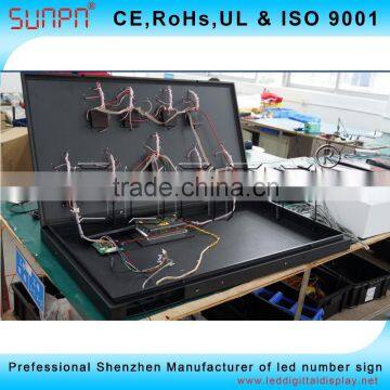 IRAN Outdoor Led Clock Time Date Temperature Sign/outdoor Led Digital Sign Board/ed Time and Temperature Signs photo-2