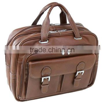 Genuine Leather 17" Laptop Case