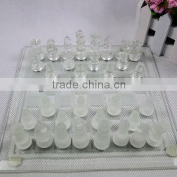 New arrival crystal glass chess for game souvenir (R-2007