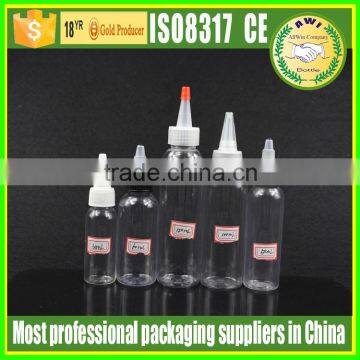 PET Nozzle Twist Cap Plastic Bottle Colored Sand Bottle 60ml photo-2
