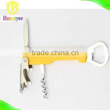 Custom Multifunctional Wine and Beer Bottle Opener With Corkscrew photo-3