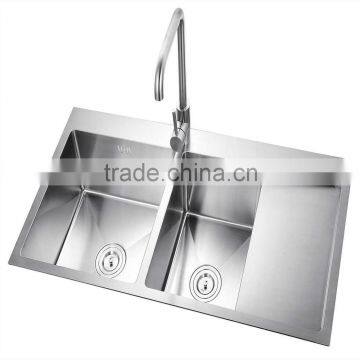 Undermount SUS 304 Stainless Steel Kitchen Basin Sinks