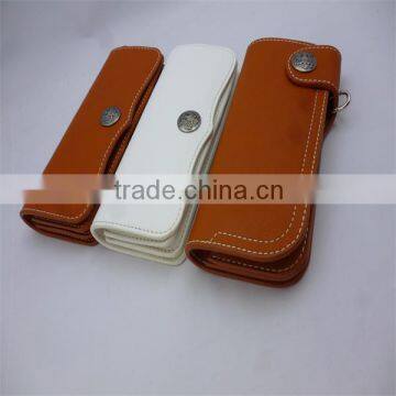 man decorative American style PU wallets with snap