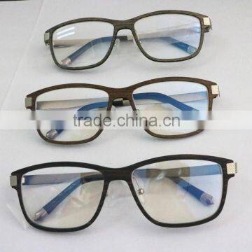 2016 New Style Fashion Custom Colourful Carbon Fiber Frame Wooden Design Optics Reading Glasses photo-4