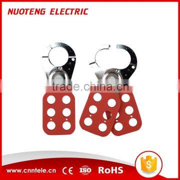 SH01 Rust Proof Steel Six Holes Red Butterfly Lock For Industrial