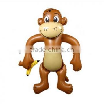 advertising PVC inflatable monkey toy for promotion gift