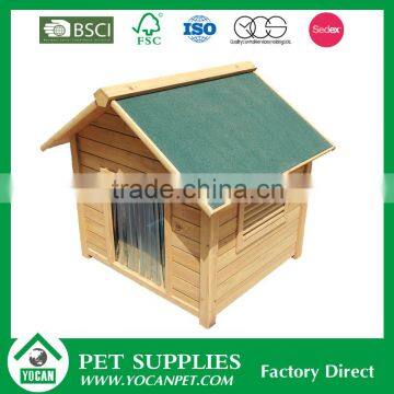 wooden dog house factory