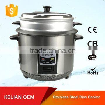 Good quality wholebody SS electric rice cooker on sale