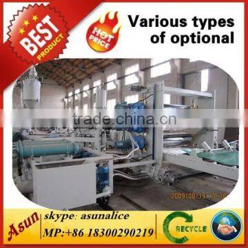 PE construction board Extrusion Line/PE template machine