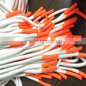 Custom Silicone Dipped Tips Drawcord,Dipped End Cord, Dipped End Drawcord