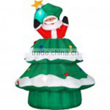 New style special small inflatable christmas tree indoor