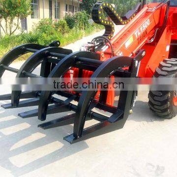 4wd articulated hydraulic wheel loader with heavy duty axle