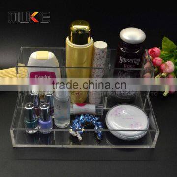 wholesale custom clear acrylic makeup organizer