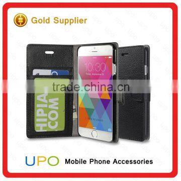 [UPO] China wholesale ultra slim wallet leather cell phone case for apple iphone 6