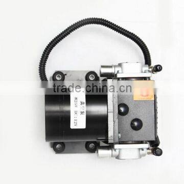 Electric car using DC 12V mini vacuum pump