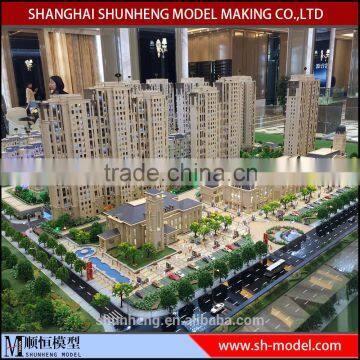 residential scale building model making/custom apartment building scale model