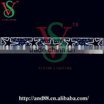 High Quality Skyline Over The Street Light for Holiday Decorations