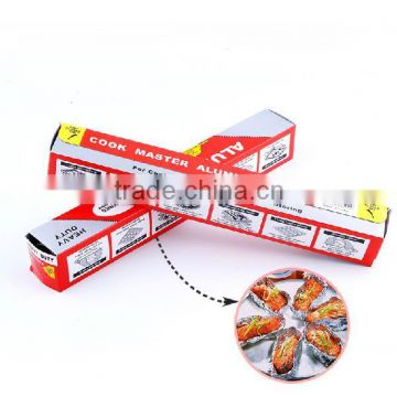 barbecue use food wrap foil camping paper in rolls, aluminum foil wrapping paper