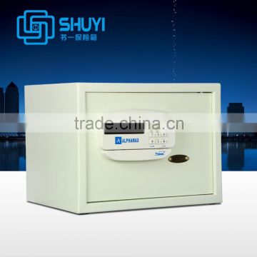 in-room hotel safe with magnetic card, digital panel