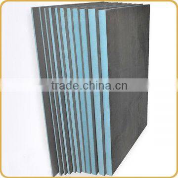 Shower room floor board with cement coating