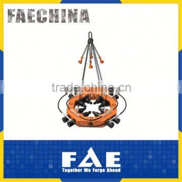 concrete round piles head cutter excavator parts