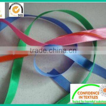 Wholesale colorful rainbow satin ribbon for gift wrapping