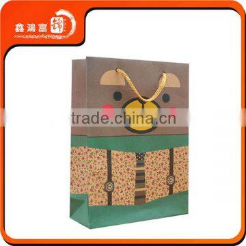 Custom creative popular craft shopping paper bag design