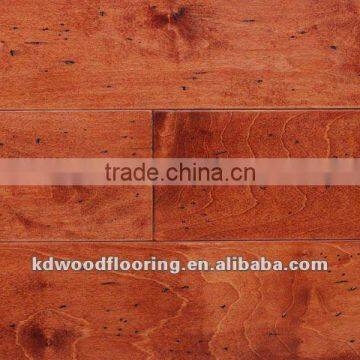 Maple multi-layer engineered water proof distressed flooring