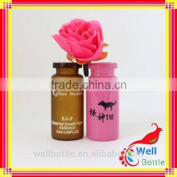 Bayonet Bottles 10ml 1/3oz Mini Amber Bayonet Mouth Glass Bottle for Medicine photo-2