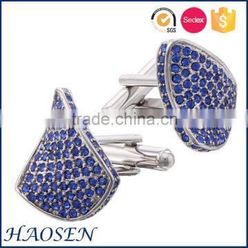 2015 New Arrival Rose Gold Plated Jewelry Crystal Cufflinks photo-6