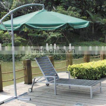 Polywood aluminum frame sun lounger outdoor furniture china