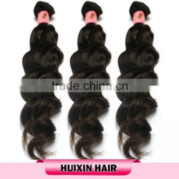 2013 Wholesale Unprocessed Virgin Peruvian Human Natural Wave Hair Extension Weave 3pcs/Lot