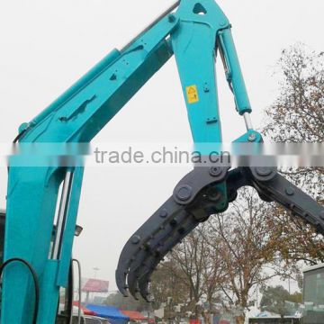 DH215-9E Excavator hydraulic log grapple, Customized Excavator Wearable log grapple garb/log grapple fork made in China