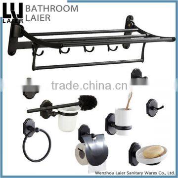 Hotel Style Wholesale Prices ZInc Alloy ORB Finishing Wall-Mounted Bathroom Accessories Set