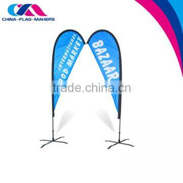 hot sale outdoor advertisement beach flag and banner