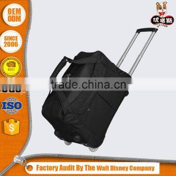 On sale big capacity travel tolly bag wheeled gym sports duffle bag