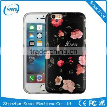 Pattern Fashion CMYK Spot-Color 1.5MM Rubber Soft Phone Cover Case Back Slim Skin For Iphone 6 6S